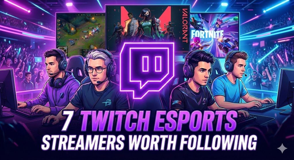 7 Twitch eSports Streamers Worth Following