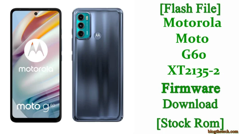 [Flash File] Motorola Moto G60 XT2135-2 Firmware Download [Stock ROM]