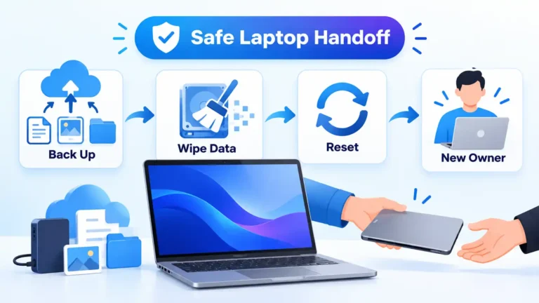 How to Wipe a Laptop Before Selling It Safely