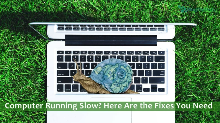 Computer Running Slow? Here Are the Fixes You Need