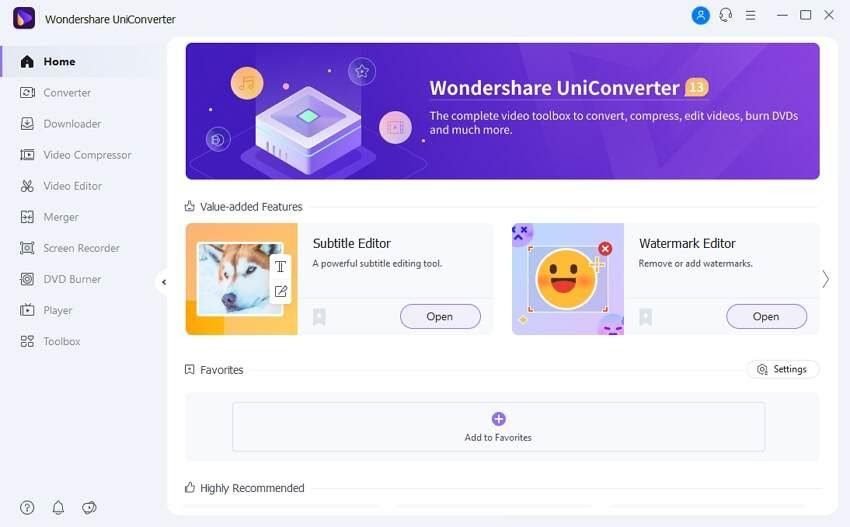 Wondershare UniConverter