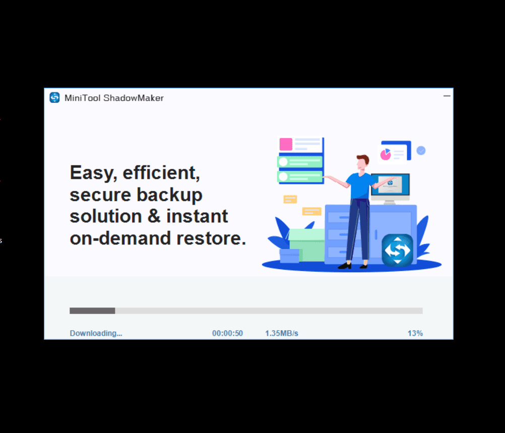MiniTool Shadowmaker installation