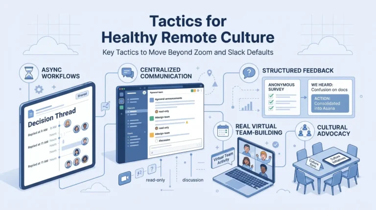 How to Use Tech to Maintain a Healthy Remote Work Culture