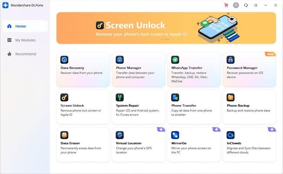 How to fix iPhone stuck in boot loop: Dr. Fone System Repair iOS