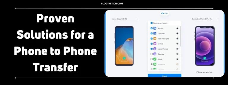 Proven Solutions for a Phone to Phone Transfer [2024]