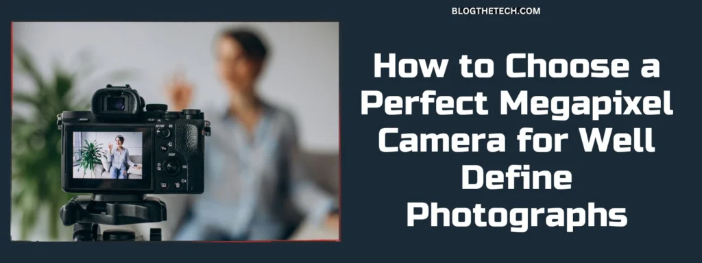 How to Choose a Perfect Megapixel Camera for Well Define Photographs