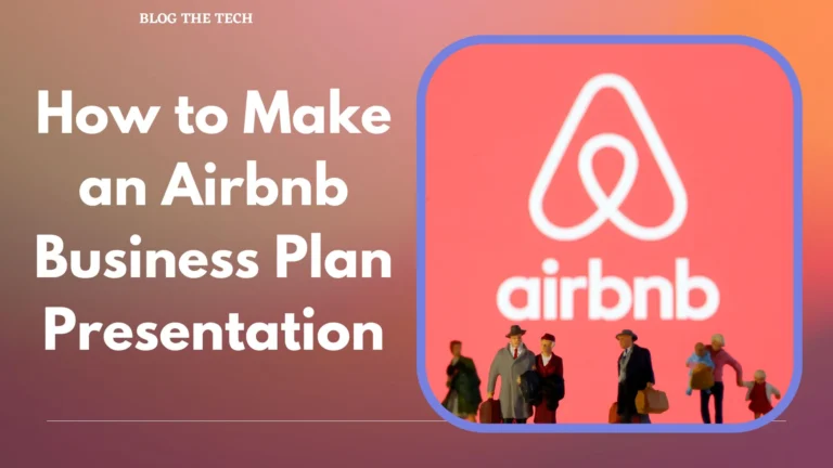 How to Make an Airbnb Business Plan Presentation