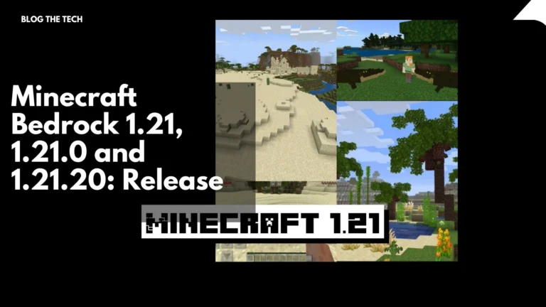 Minecraft Bedrock 1.21 1.21.0 and 1.21.20 Release