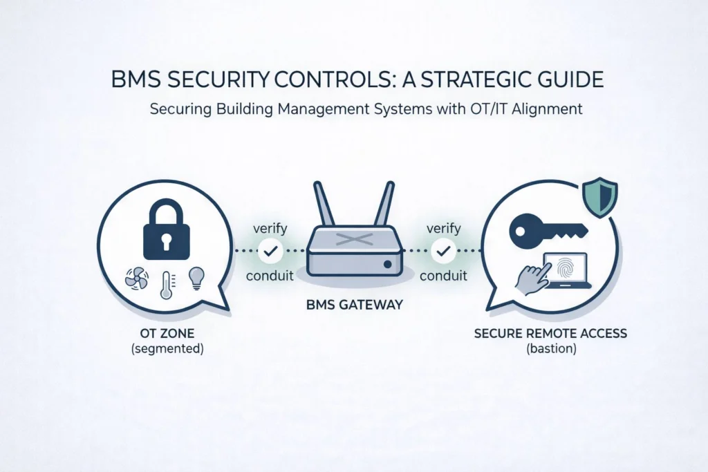 Building Management System (BMS) cybersecurity: practical hardening for real buildings