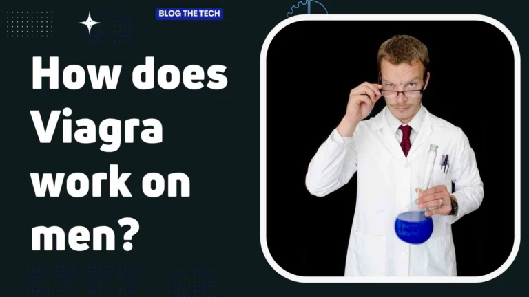 How does Viagra work on men?