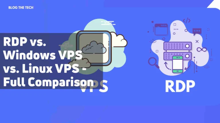 RDP vs. Windows VPS vs. Linux VPS Full Comparison
