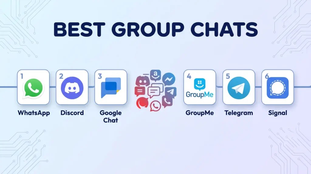 The 6 Best Apps For All Your Group Chats