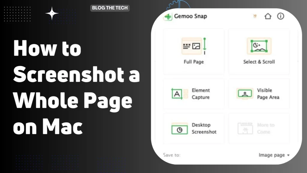 How to Screenshot a Whole Page on Mac