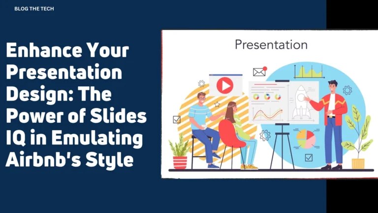 Enhance Your Presentation Design: The Power of Slides IQ in Emulating Airbnb’s Style