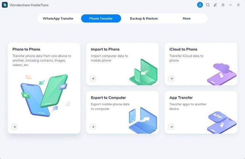 Launch MobileTrans Software Successfully