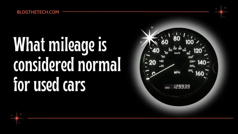 What mileage is considered normal for used cars