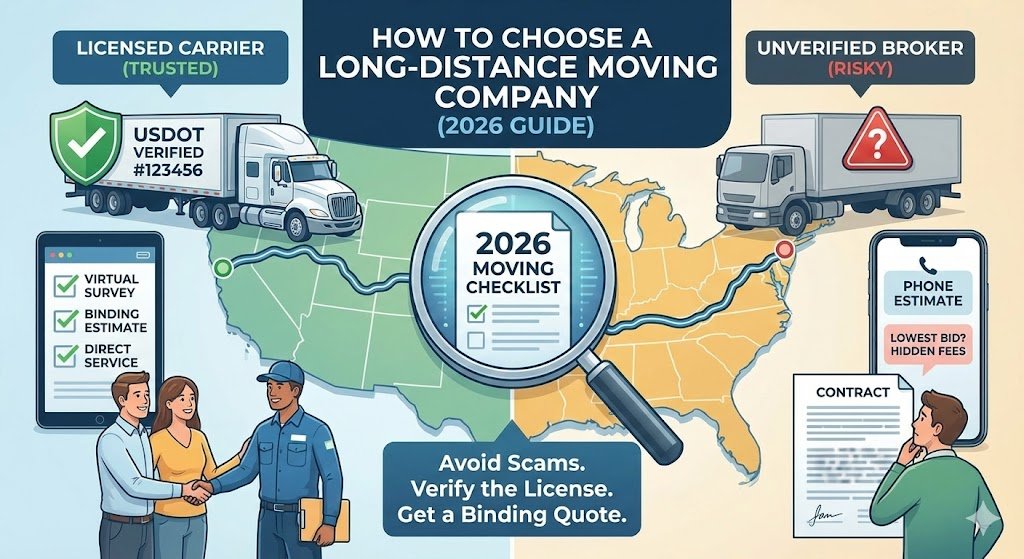 How to Choose a Long-Distance Moving Company (2026 Guide)