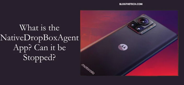 What is the NativeDropBoxAgent App? Can it be Stopped?