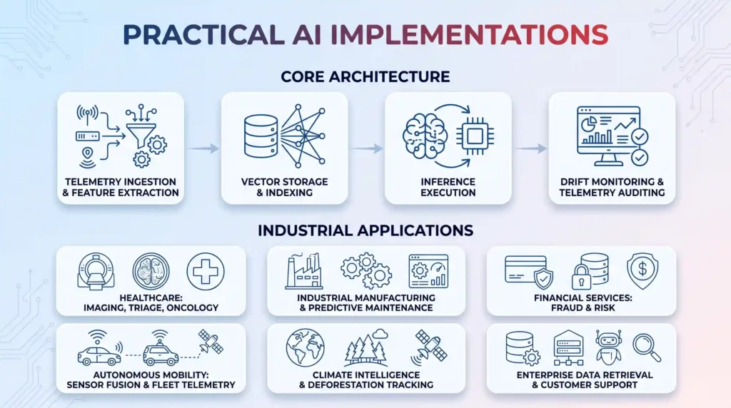 Real-World Applications Of AI: Practical Implementations and Production Architecture
