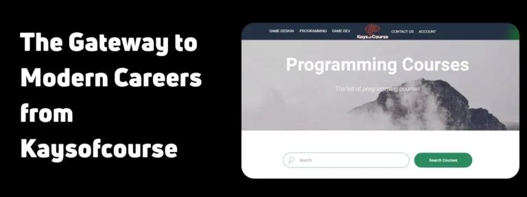 The Gateway to Modern Careers from Kaysofcourse