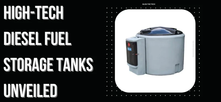 High-Tech Diesel Fuel Storage Tanks Unveiled