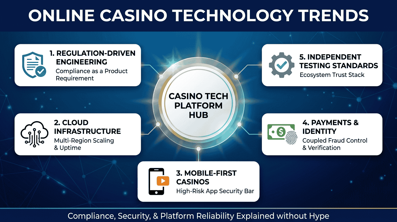 Online Casino Technology Trends: What’s Changing, Why It Matters, and Who Wins