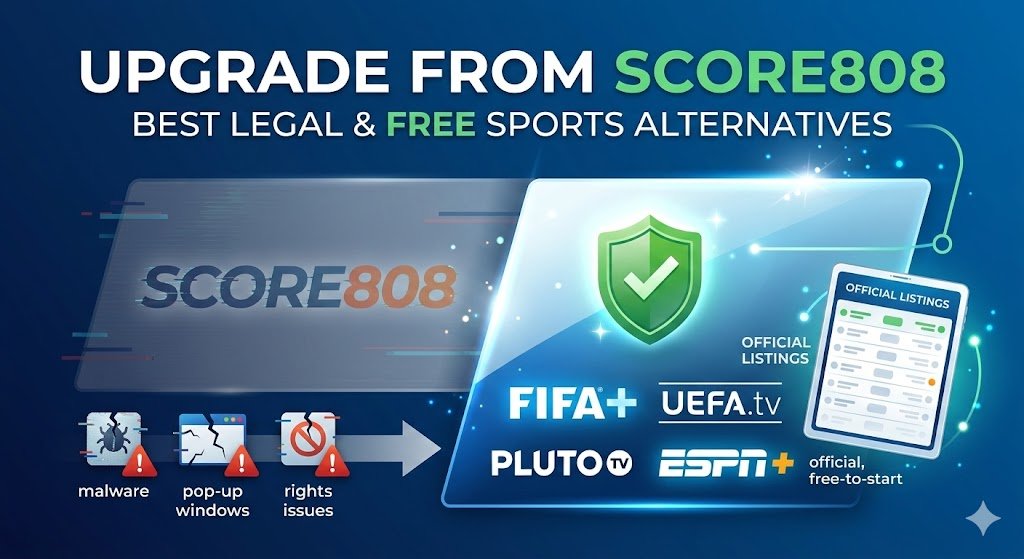 Score808 alternatives: safer ways to watch live sports