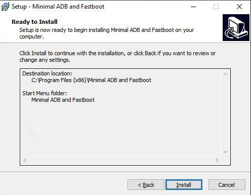 Ready to Install Minimal ADB and Fastboot 2