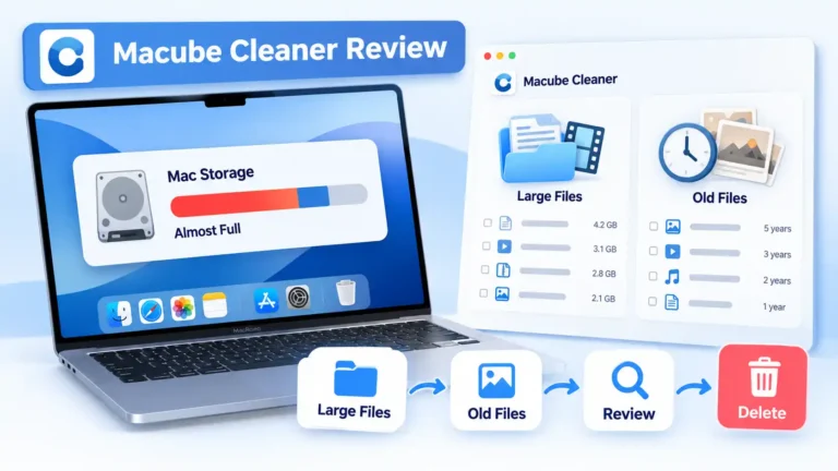 Macube Cleaner Review: Large & Old Files Cleanup on Mac