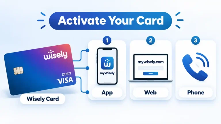 How to Activate Your Wisely Card: App, Web and Phone