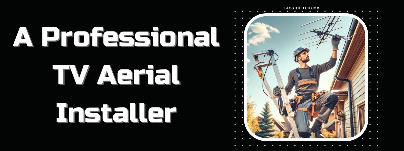 A professional who sets up TV antennas