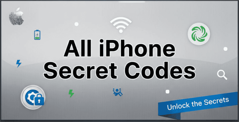All iPhone Secret Codes – Tested and Working (2025)