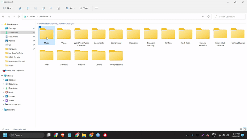 Change folder permission Change folder permission