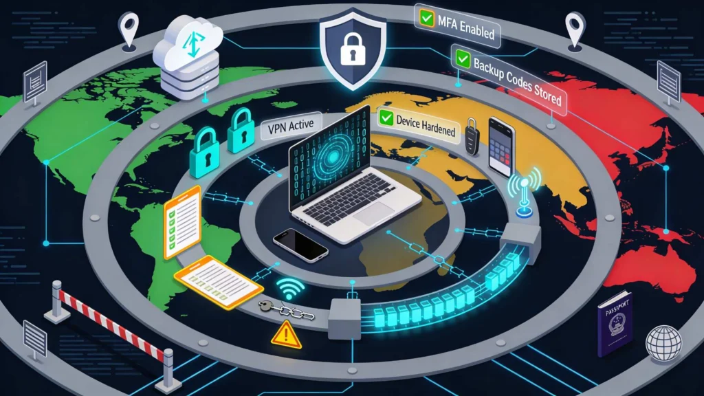 Travelling Abroad: Tech for Secure Internet Access