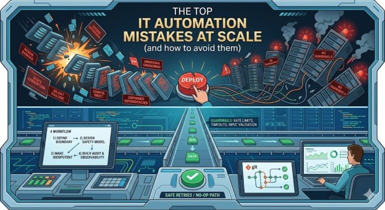 Common IT Automation Mistakes to Avoid (and How to Build Safer Automation)