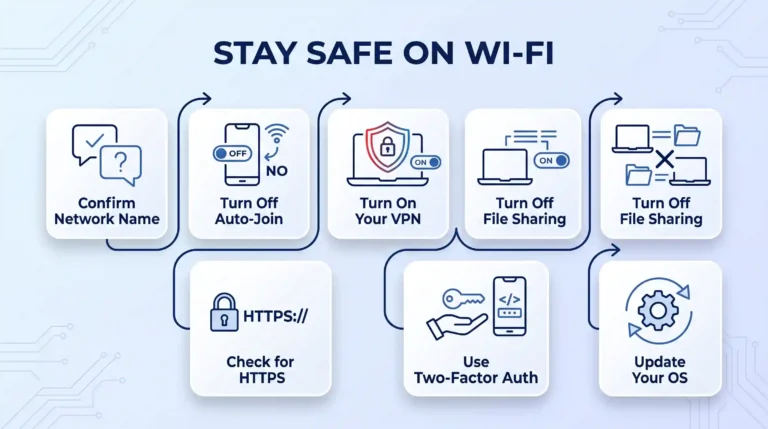 How to Stay Safe on Public Wi-Fi: A Step-by-Step Guide