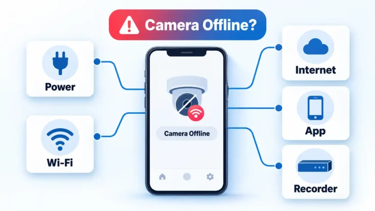 Why Your Security Camera Is Offline on Your Phone and How to Fix It