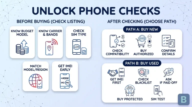 Buying a Factory-Unlocked Phone: What to Check Before You Pay